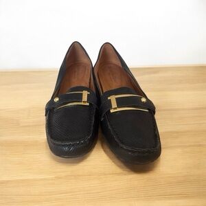 Elegant Black flat shoes for work very comfortable for daily wear